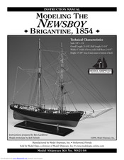 Model Shipways Newsboy Instruction Manual