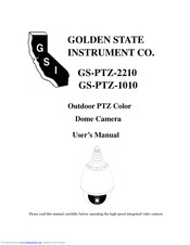 GSI GS-PTZ-1010 User Manual