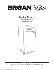 Broan Elite 15XESSEXF Service Manual