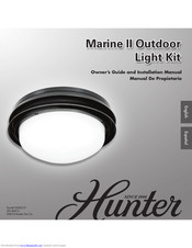 Hunter Marine II Owner's Manual And Installation Manual