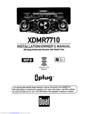 Dual ZDMR7710 Installation & Owner's Manual