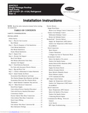 Carrier 50HCQ12 Installation Instructions Manual