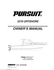 Pursuit 3370 OFFSHORE Owner's Manual