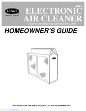 Carrier Aira Homeowner's Manual