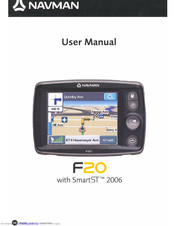 Navman F-Series F20 User Manual