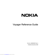 Nokia Network Voyager Reference Manual