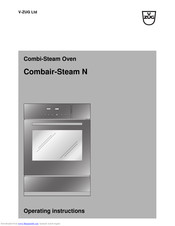 V-Zug Combair-Steam N Operating Instructions Manual
