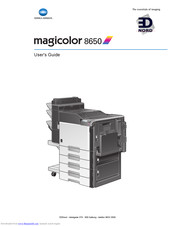 Konica Minolta magicolor 8650DN User Manual