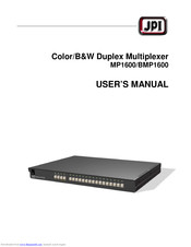 JPI BMP1600 User Manual