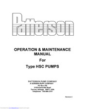 Patterson HSC Operation And Maintenance