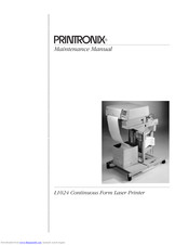 Printronix L1024 Maintenance Manual
