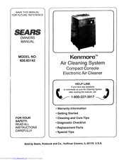 Kenmore 635.83142 Owner's Manual