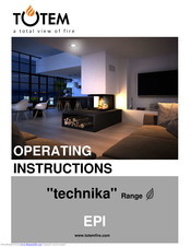 Totem EPI 900 TECHNIKA Operating Instructions Manual