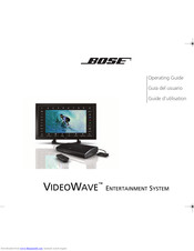 Bose VIDEOWAVE Operating Manual