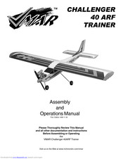 Vmar Challenger 40ARF Trainer Assembly And Operation Manual