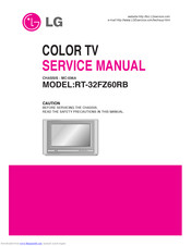 LG RT-32FZ60RB Service Manual
