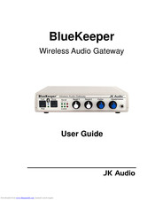 JK Audio BlueKeeper User Manual