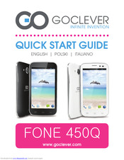 Goclever FONE 450Q Quick Start Manual