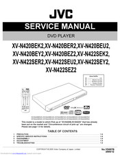 JVC XV-N422SEU2 Service Manual