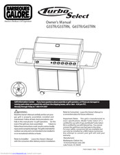 Barbeques Galore Turbo select G5STR Owner's Manual