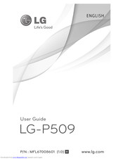 LG -P509 User Manual