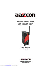 Aaxeon APR-2000 User Manual