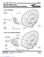 Andrew 75E LFL Antenna Assembly Instructions Manual