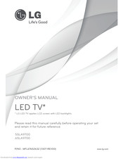 LG 55LA9700 Owner's Manual