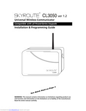 DSC Skyroute CL3050 ver 1.2 Installation & Programming Manual