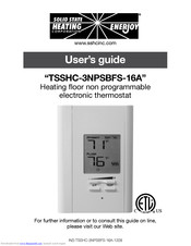 SSHC TSSHC-3NPSBFS-16A User Manual
