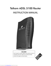 Telkom ADSL 5100 Instruction Manual