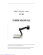 Vidifox PV 380 User Manual