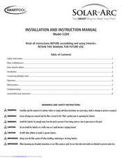 Solar Arc Smartpool S204 Installation And Instruction Manual