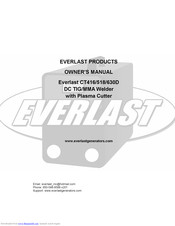 Everlast CT630D Owner's Manual