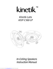 Kinetik KISP-C160-LP Instruction Manual