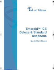 Tadiran Telecom Emerald Quick Start Manual