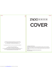Zagg COVER Quick Manual