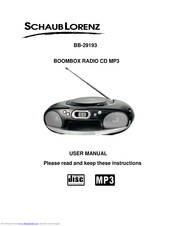 SchaubLorenz BB-29193 User Manual