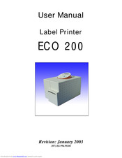 F+D ECO 200 User Manual