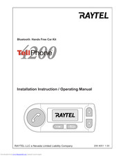 Raytel LLC TellPhone 4200 Installation Instructions & Operating Manual