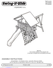 Swing-N-Slide PB 6200 Assembly Instructions Manual