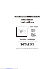 TOTALINE P374-1500 Installation Instructions Manual