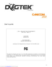 Dogtek Canicom 200 User Manual