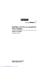 Digital Equipment StorageWorks KZPBA-CA User Manual