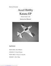 Accel Hobby Katana EP Instruction Manual