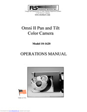 RS Technical Services Omni II 10-1620 Operation Manual