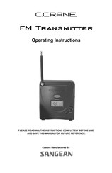 C.Crane FM Transmitter Operating Instructions Manual