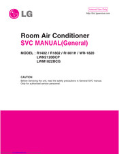 LG R1801H Service Manual