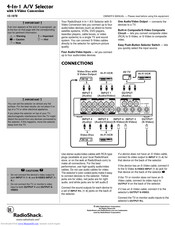 Radio Shack 15-1976 Owner's Manual