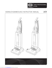 Sebo Professional G2 Instruction Manual